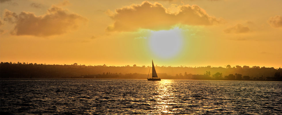 Watch the Sunset from Scenic San Diego Bay