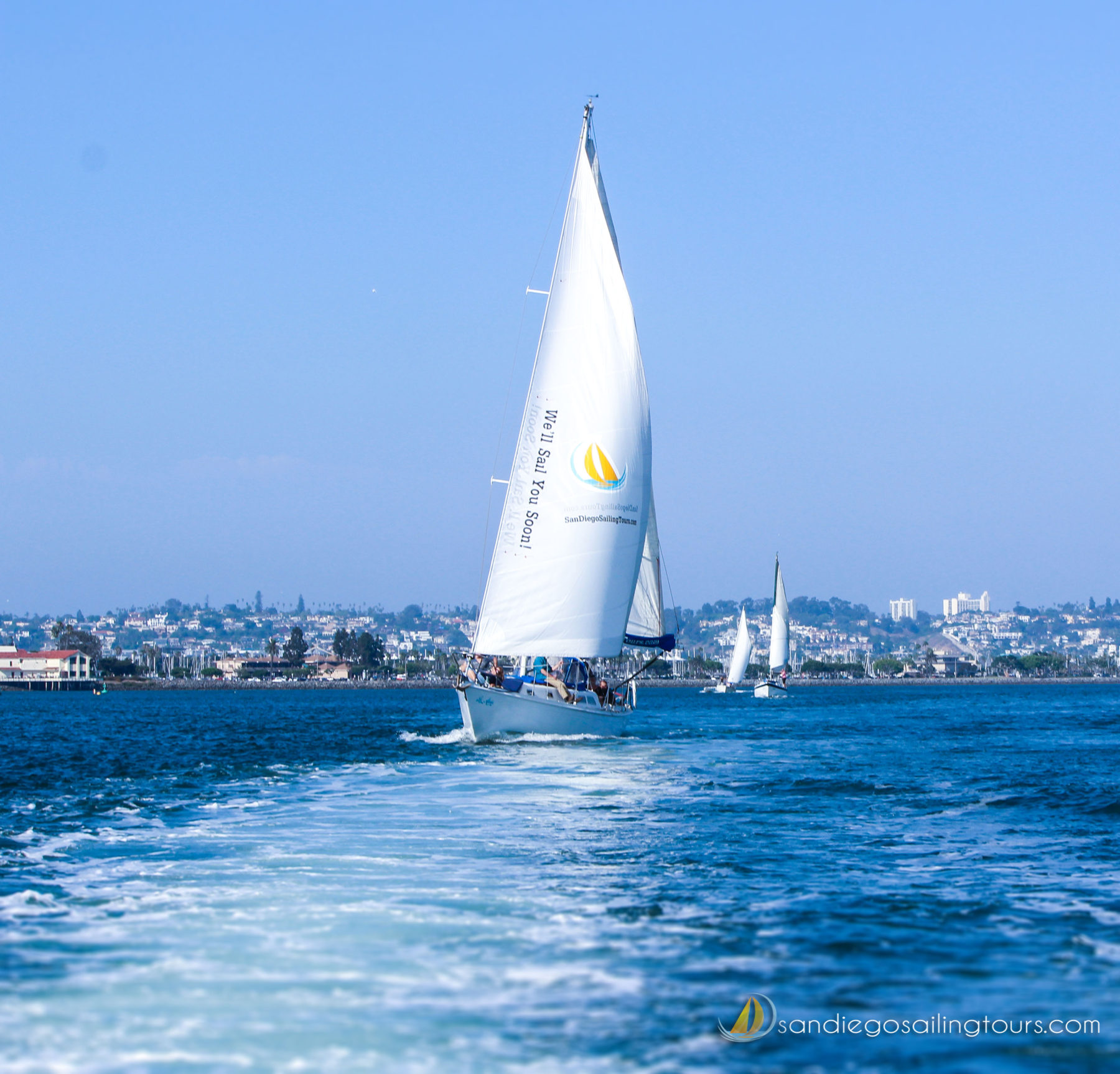 Sailing In Sunny San Diego
