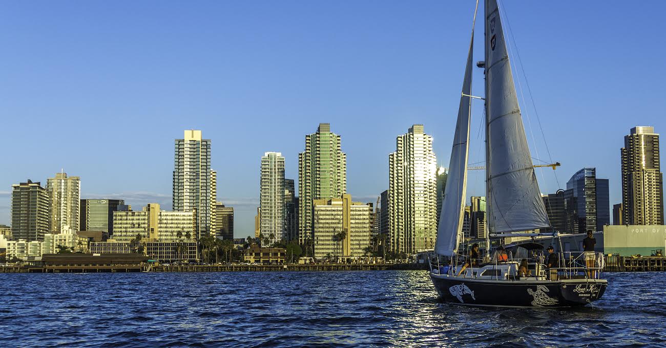 Sailing San Diego Bay